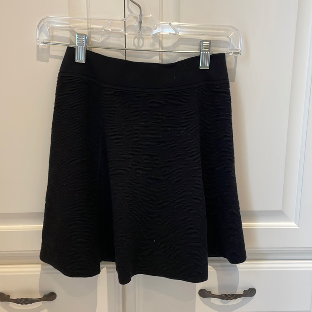 Theory size P modest skater skirt. Solid black with panels. Very good condition.